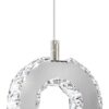 1-Light Silver Chandelier - Image 2