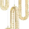 Gold Crystal Chandelier - Image 2