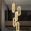 Gold Crystal Chandelier - Image 5