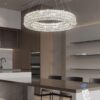 Dia 24" Modern Crystal Chandelier - Image 3