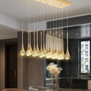 Raindrop Crystal Chandelier